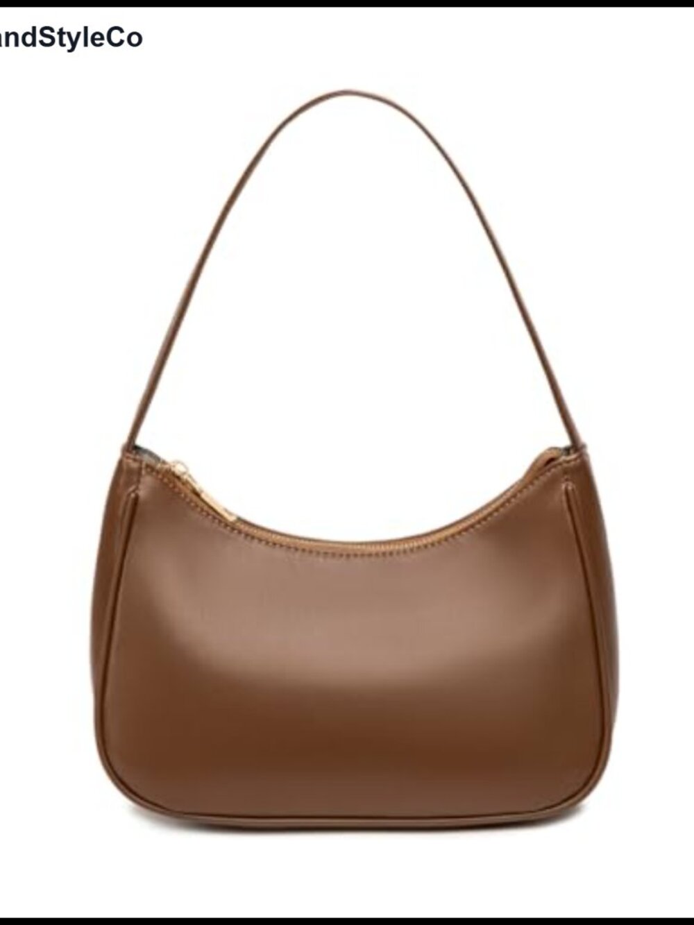 Cute Hobo Tote Shoulder Bag PU Leather Mini Clutch Purse Zipper